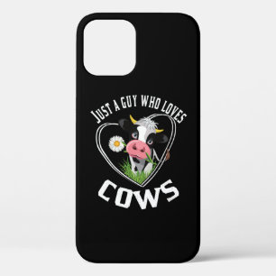 Just a guy who loves cows, cow lover Essential iPhone 12 Case