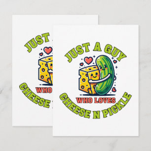 Just a guy who loves pickle RSVP card