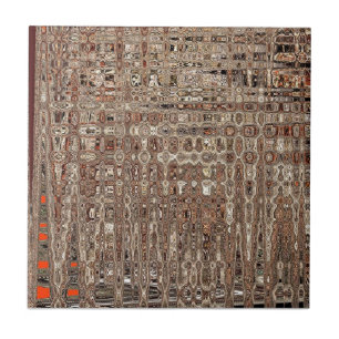 Just a hint of orange ceramic tile