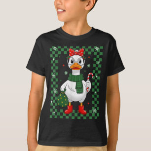 Just A Jolly Goose Christmas Silly Goose Funny Xma T-Shirt