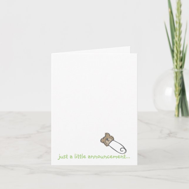 just a little announcement... announcement (Front)