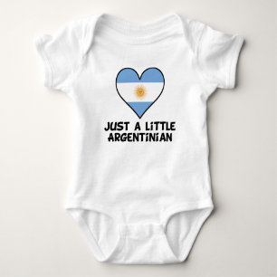 Just A Little Argentinian Baby Bodysuit
