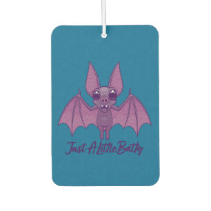 Just A Little Batty Cute Fluttering Bat Car Air Freshener
