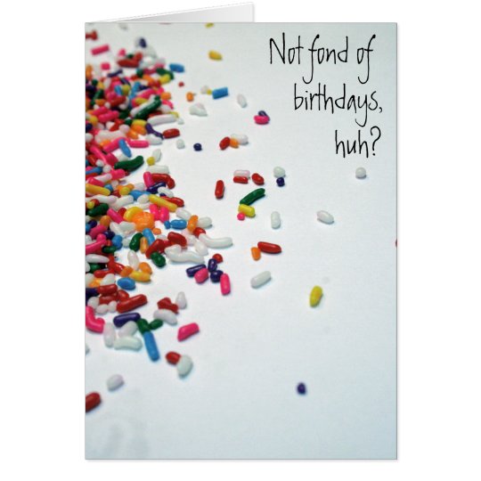 Just a little! card