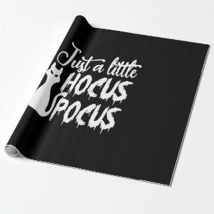 just a little hocus pocus wrapping paper