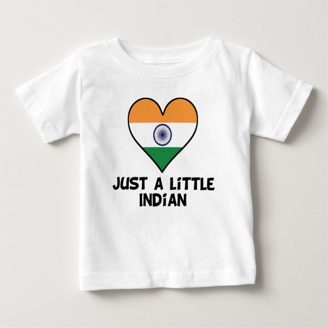 Just A Little Indian Baby T-Shirt (Front)