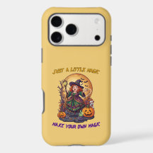 Just A Little Magic Cute Witch Halloween