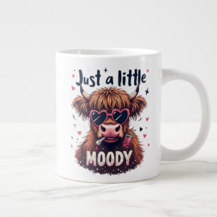 Just A Little Moooody Highland Cow Speciality Mug