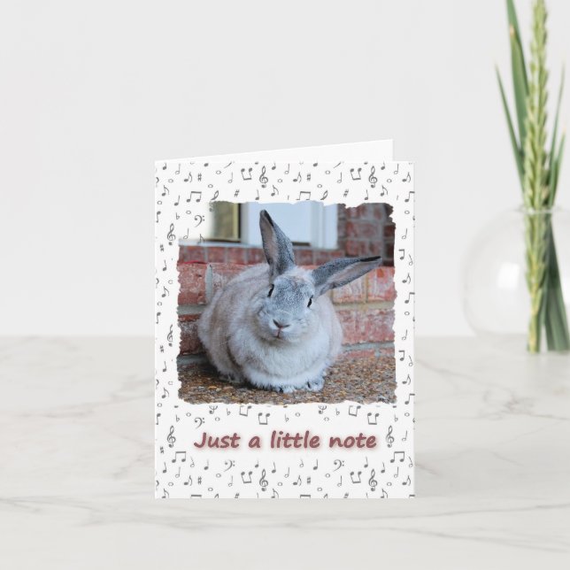 Just a little note (blank inside) card (Front)