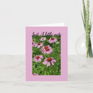 Just A little Note Folded Greeting Card