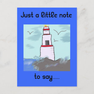 Just a little note , postcard