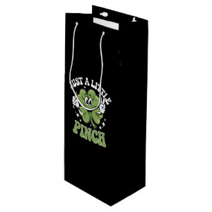 Just a Little Pinch Nurse St Patrick's Day  Wine Gift Bag