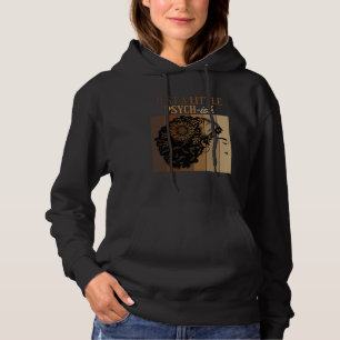 Just A Little Psych ish Psychology Psyd Degree Gra Hoodie