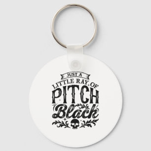 Just A Little Ray Of Pitch Black Spooky Season Hal Key Ring