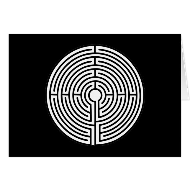 Just a Maze Circular (Front Horizontal)