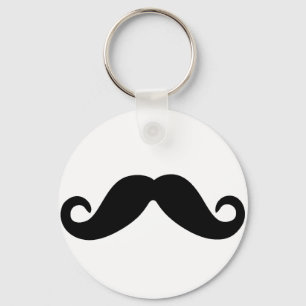just a moustache keychain
