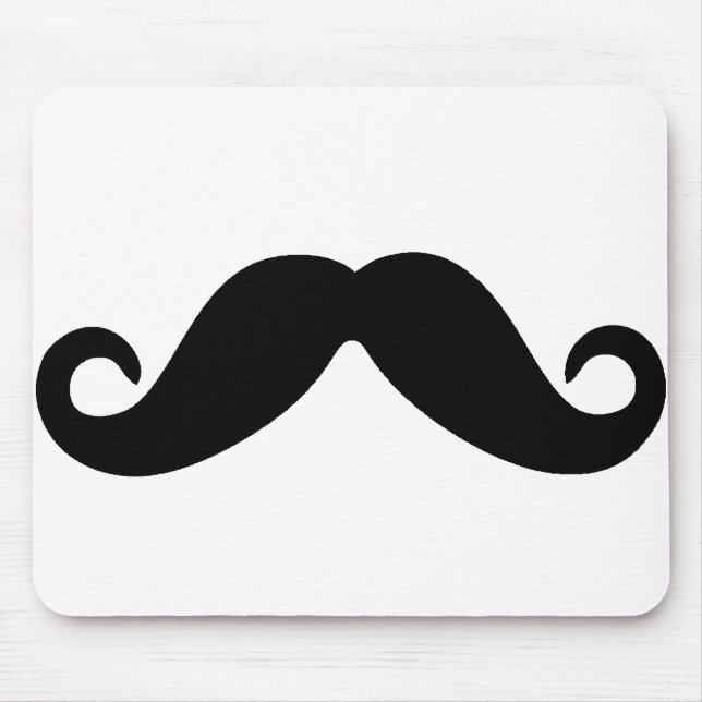 just a moustache mousepad (Front)