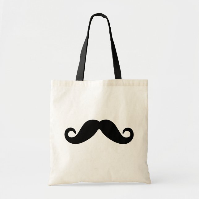 just a moustache tote bag (Front)