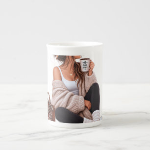 Just a Mum Cosy Fall Autumn Motherhood Bone China Mug