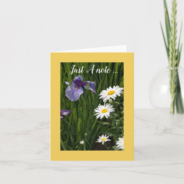 Just A Note  Card (Front)