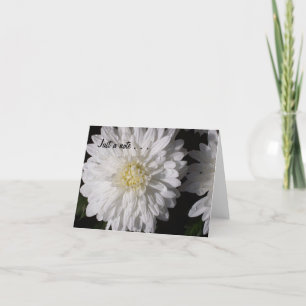 Just a note . . . card