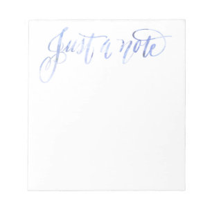 Just a Note notepad.