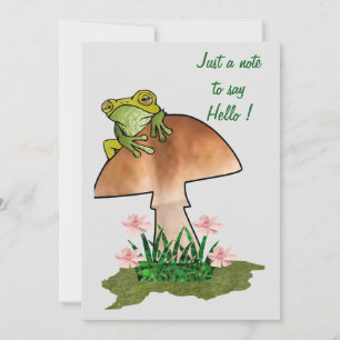 just a Note to  Say Hello! Holiday Card