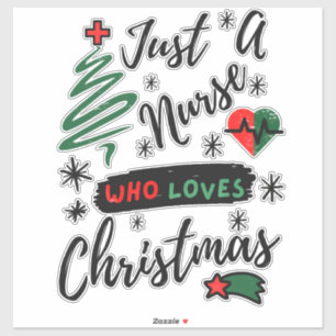 Just a nurse who loves christmas-nurse-christmas-f