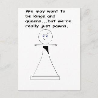 Just a Pawn Postcard