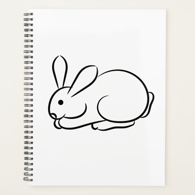 Just a Rabbit Planner (Front)
