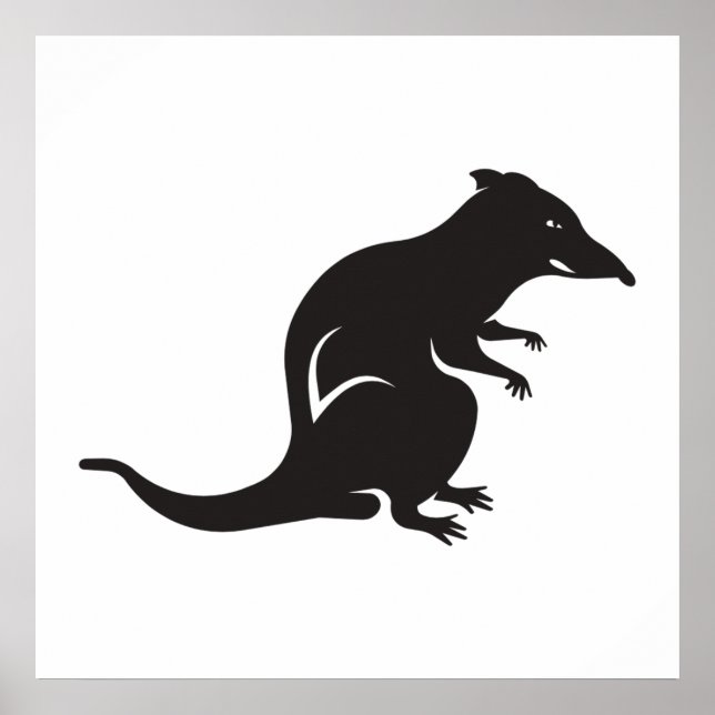 Just a Rat Poster (Front)