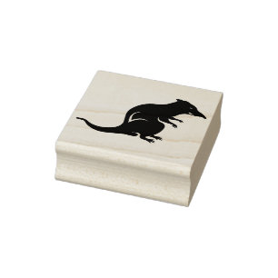Just a Rat Rubber Stamp