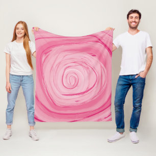 Just a rose Fleece Blanket, Medium Blanket