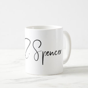 just a simple white Mug with Name