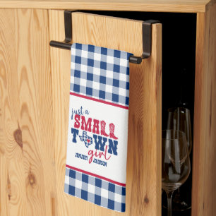 Just a Small Town Girl - Texas Tea Towel