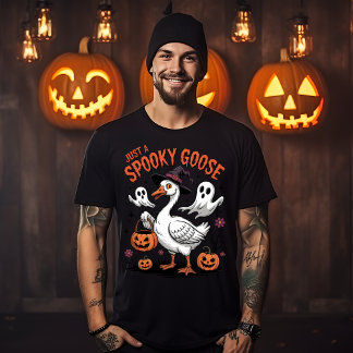 Just a Spooky Goose Dark & Creepy T-Shirt