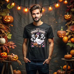 Just a Spooky Goose Dark & Creepy T-Shirt