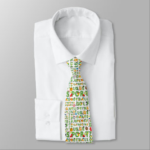 Just A Sports Fan Neck Tie