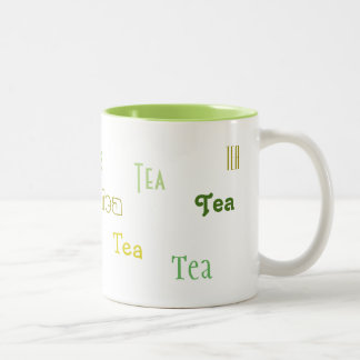 Just a tea Two-Tone coffee mug