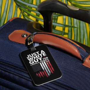 Just A White Guy For Kamala Harris Election 2024 Luggage Tag