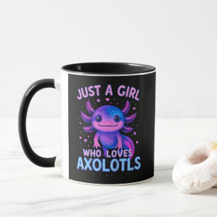 Just A Who Loves Axolotls Mug