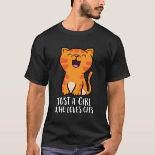 Just A Who Loves Cats T-Shirt