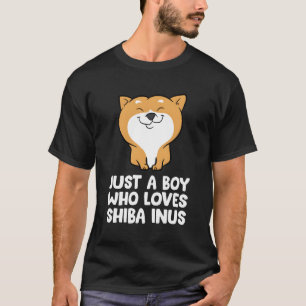 Just A Who Loves Shiba Inus T-Shirt