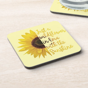 Just a Wildflower  Coaster