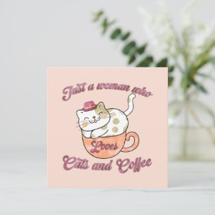Just a Woman Who Loves Cats and Coffee
