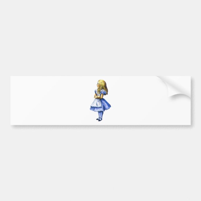 Just Alice Bumper Sticker (Front)