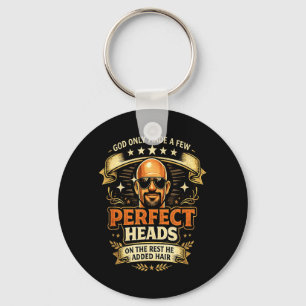 Just Another Bald Guy Funny Men Humour Key Ring