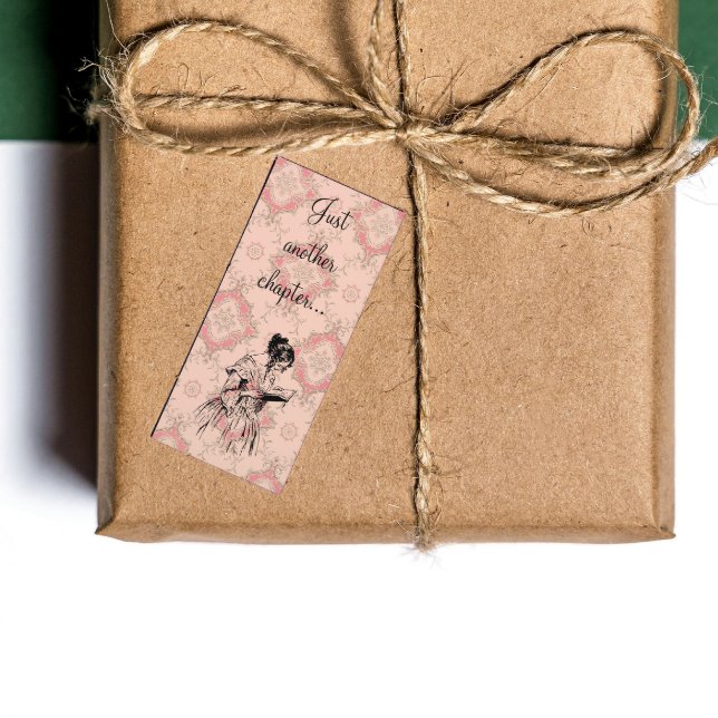 Just another chapter... vintage pink card Bookmark (Creator Uploaded)