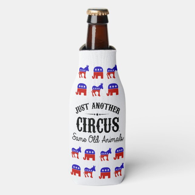 JUST ANOTHER CIRCUS™ Election Bottle Cooler (Bottle Front)