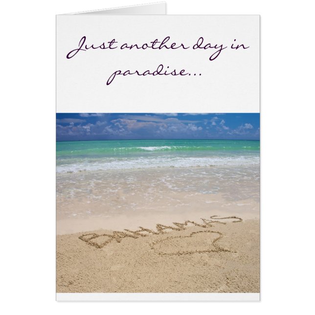 Just another day in paradise (Front)